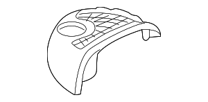 99656355300G10 - Body: End Cover for Porsche Image