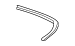 99656302701 - Body: Weatherstrip for Porsche: 911 Image