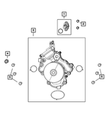 68490190AA - Cooling: Water Outlet Tube for Mopar Image