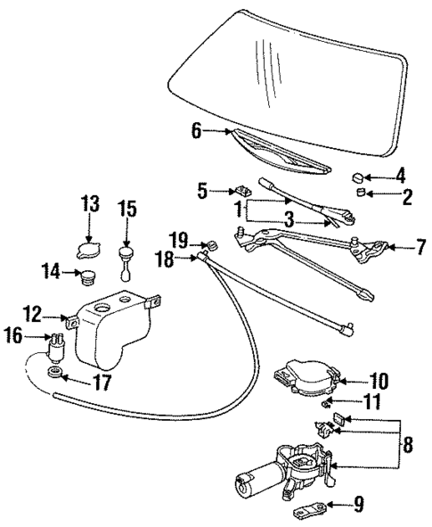 Wipers for 1997 Cadillac DeVille #0