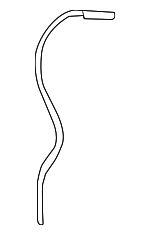 22735868 - Body: Drain Hose for Chevrolet: Malibu | Pontiac: G6 | Saturn: Aura Image