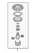 17052TY4A00 - : Fuel Pressure Regulator for Honda: Crosstour Image