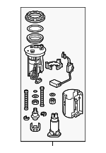 17045TY2A01 - : Fuel Pump Assembly for Honda: Crosstour Image