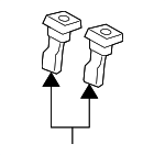 82143SDAA01ZA - Body: Headrest Guide for Honda: Accord, Accord Crosstour, Civic, Clarity, Crosstour, Insight, Pilot Image