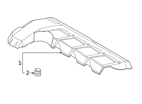 Engine Appearance Cover for 2020 Hyundai Accent #0