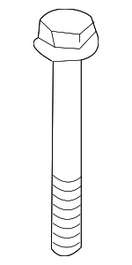 33326760346 - Suspension: Suspension Cross-Member Mount Bolt for BMW Image