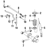4823135020 - Suspension: Spring for Toyota: 4Runner Image