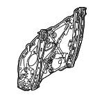 51338498853 - Body: Regulator Module for BMW: 330e, 330e xDrive, 330i, 330i GT xDrive, 330i xDrive, M3, M340i, M340i xDrive Image