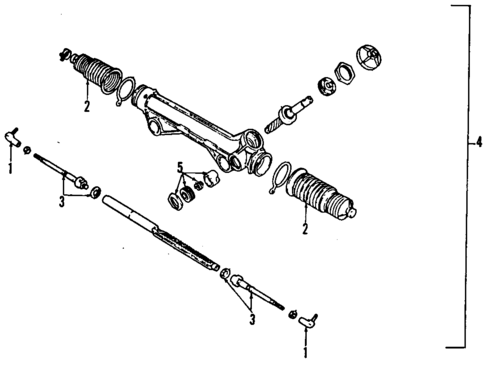 Steering Gear & Linkage for 1986 Ford Aerostar #2
