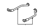 286103M500 - Exhaust: Front Pipe for Hyundai Image