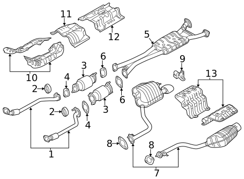 Suspension Mounting for 2012 Hyundai Genesis #1