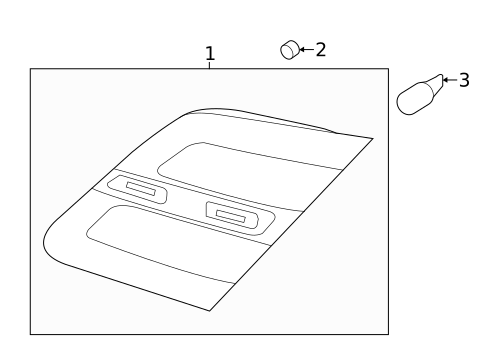 Bulbs - Chassis for 2016 Ford Taurus #3