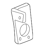 10428866 - Body: Track Cover Bracket for Buick: Terraza | Chevrolet: Uplander, Venture | Oldsmobile: Silhouette | Pontiac: Montana | Saturn: Relay Image