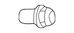 10194308 - Suspension: Wheel Nut Cap for Buick: Regal | Chevrolet: Lumina APV | Oldsmobile: Alero, Cutlass Image
