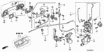 90103S7S003 - Body/Air Conditioning: SCREW, FLAT (6X18.5) for Honda Image