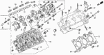 12204PJ7305 - Engine: GUIDE, VALVE (OVER SIZE) for Acura Image