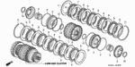 22510RCL003 - Transmission - Automatic: GUIDE, CLUTCH (1-3) for Honda Image