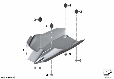 Motorcycle Trim Section, Windshield for 2021 BMW-Motorrad G 310 R #9