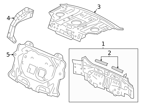 Inner Structure for 2013 Honda Accord #2