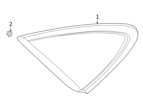 Glass & Hardware for 2025 Hyundai Sonata #0