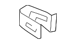 858583S100 - Body: Upper Center Pillar Trim Clip for Hyundai Image