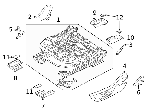 Tracks & Components for 2015 Ford Mustang #3