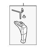 45151FC000 - Cooling System: Reservoir Assembly for Subaru: Forester, Impreza Image