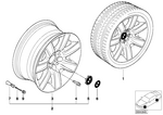 36111097138 - : Wheel, Alloy for BMW Image