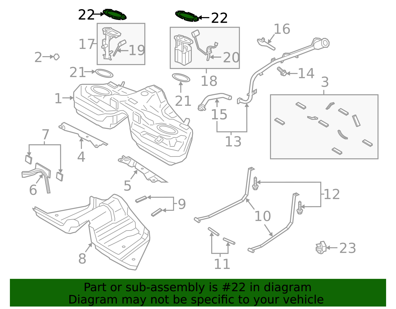 2014-2025 Ford Motorcraft™ Diesel Exhaust Fluid (Def) Pump Lock Ring ...