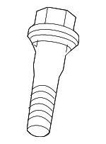90014R40A00 - Engine: Engine Cover Bolt for Honda Image