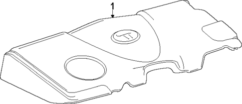 Engine Appearance Cover for 2024 Toyota Crown #0