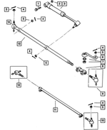 68053860AA - Steering: Steering Linkage Damper for Mopar Image