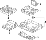 8A48030AA01 - Body: Microphone for Honda: Accord, Civic Image
