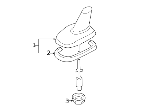 Antenna & Radio for 2015 Volkswagen Passat #1