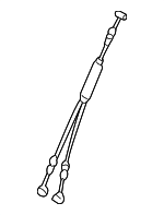 727040E010 - Body: Cable for Toyota Image image
