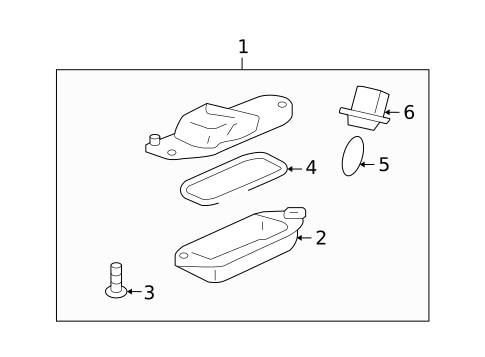 Bulbs - Chassis for 2017 Mitsubishi Lancer #3