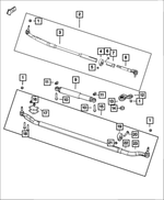 6509358AA - Steering: Lock Washer for Dodge: Ram 2500, Ram 3500 | Ram: 2500, 3500 Image