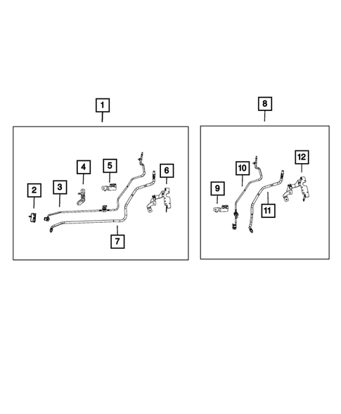 Fuel Lines and Tubes for 2021 Jeep Wrangler #0
