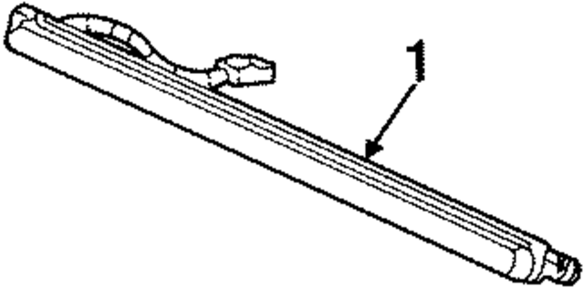 F85Z13A613BB - Electrical: Center High Mount Stop Light for Ford Image