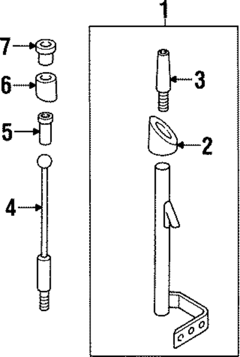 Antenna & Radio for 1998 Nissan Maxima #0