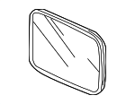76203SCVA01 - Body: Mirror Glass for Honda: Element Image