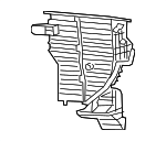 68549436AA - HVAC: Air Distributor for Ram: 2500, 3500 Image