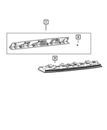 6LF70TX7AA - Interior Trim: Liftgate Trim Upper Panel for Mopar Image image