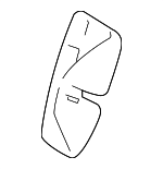 7266848040C0 - Body: Lock Bezel for Toyota: bZ4X, Venza Image