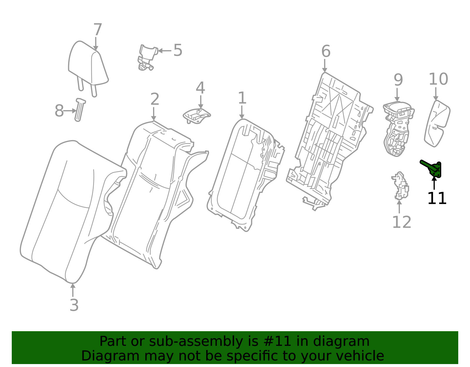 72602-48010 - High-Quality Striker for 2021-2024 Toyota Venza ...