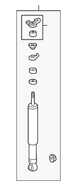 4851069127 - : Shock Absorber for Lexus: LX470 Image
