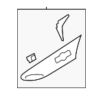 SU00303120 - : Trim Molding for Scion: FR-S Image