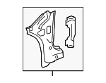 95382389 - Body: Inner Hinge Pillar for Chevrolet: Cruze, Cruze Limited Image