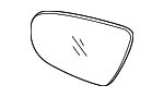 876212T510 - Body: Mirror Glass for Kia: Optima Image