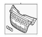 8K0853651DVMZ - : Center Grille for Audi Image